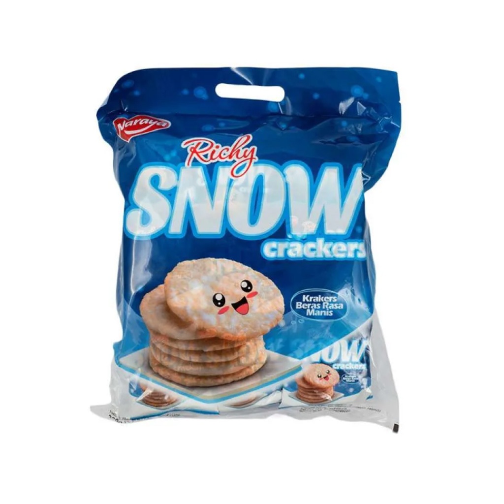 

Naraya Richy Snow Crackers / Kreker Beras 320 Gr