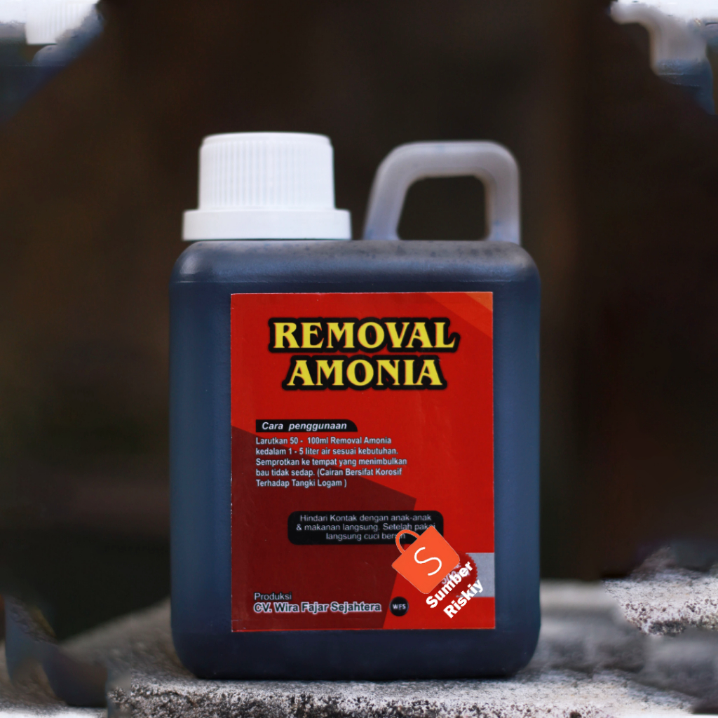 REMOVAL AMONIAK Penghilang Bau Hewan dan Kandang 500Ml