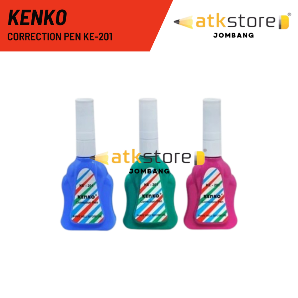 

KENKO Correction Pen Kenko KE-201 / Tipe X / Stipo / Tip Ex / Correction Cair