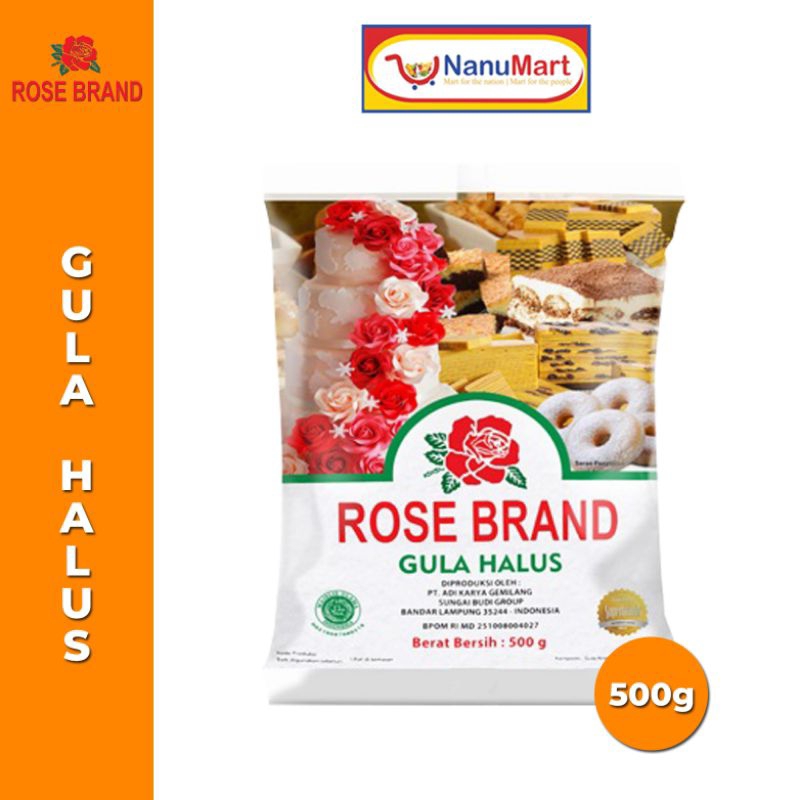 

Rose Brand Gula Halus 500g