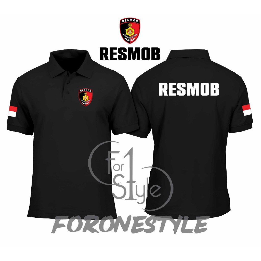 POLOSHIRT RESMOB - POLO BERKERAH RESMOB - POLO RESMOB
