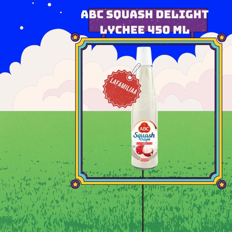 

Abc Squash Delight Lychee 450ml