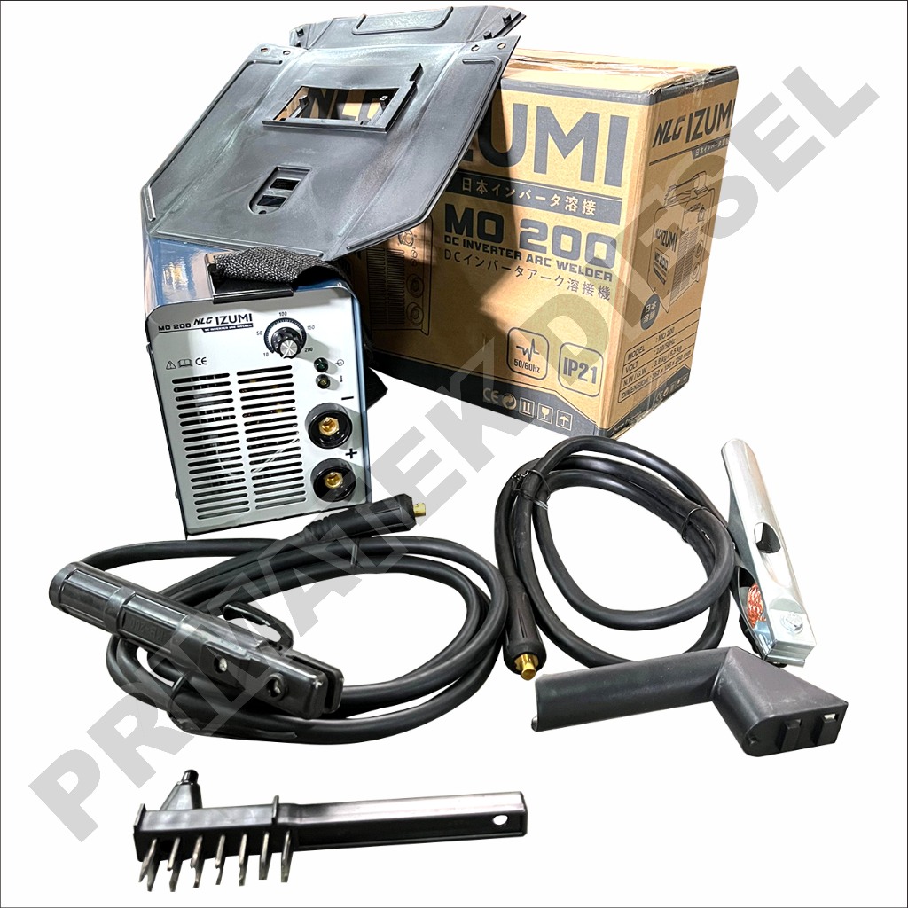 (IZUMI MO200) Mesin Las DC ARC IZUMI MO 200 / Mesin Inverter Trafo Travo Las MO-200 IZUMI - Inverter
