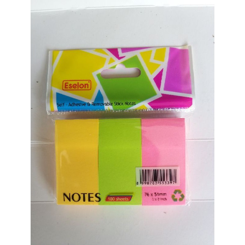 

Stick Note 76 x 51 Set 3 Warna