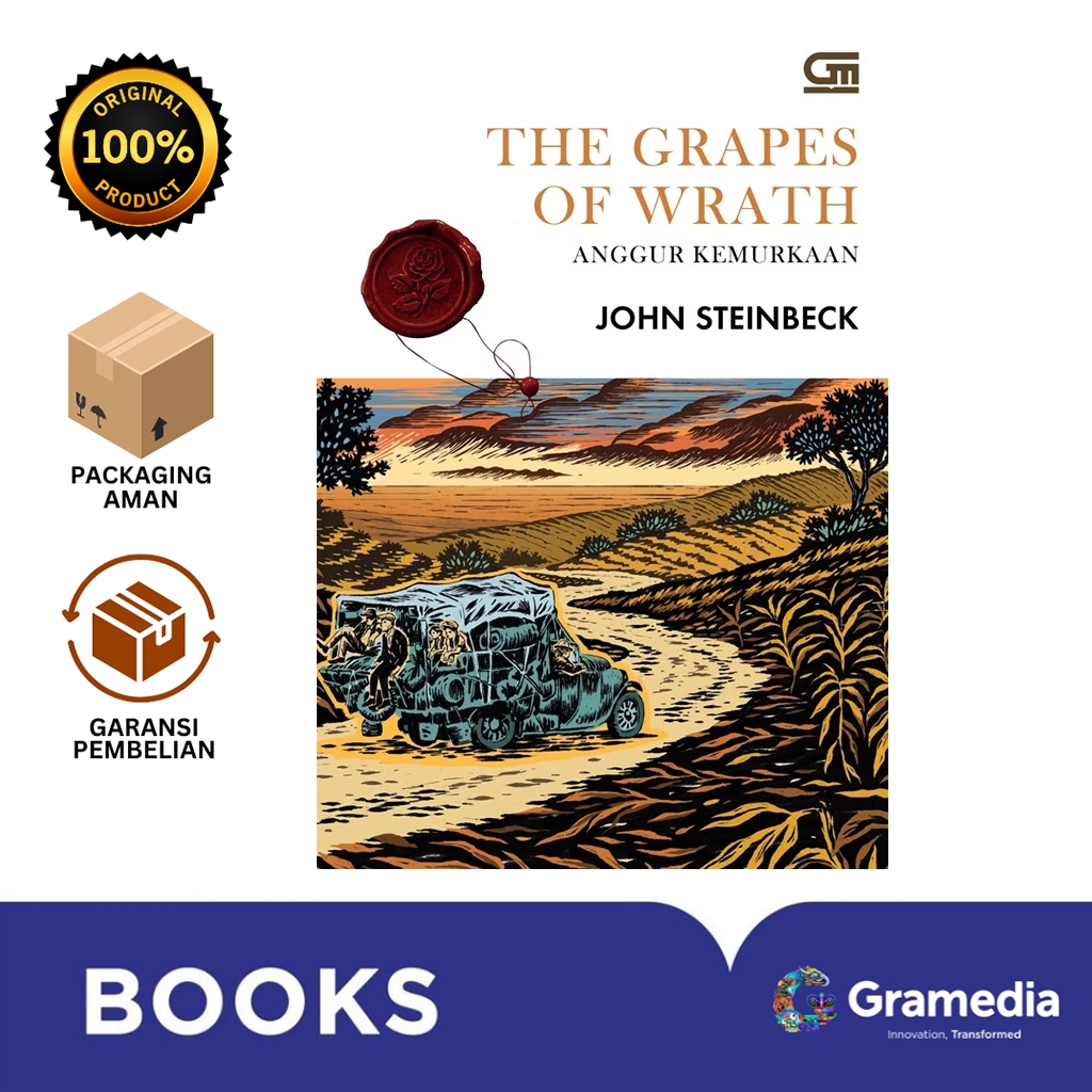 Gramedia Bali - ANGGUR KEMURKAAN (THE GRAPES OF WRATH)