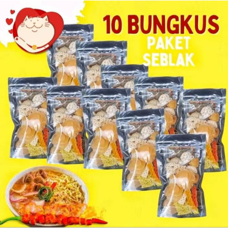 

(10 BUNGKUS) Paket Hemat Seblak Instan Ide Jualan - Food, Frozen