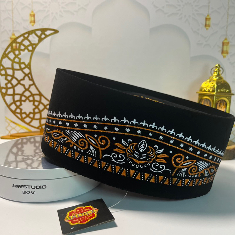 PECI SONGKOK AT-TAQWA MOTIF BATIK