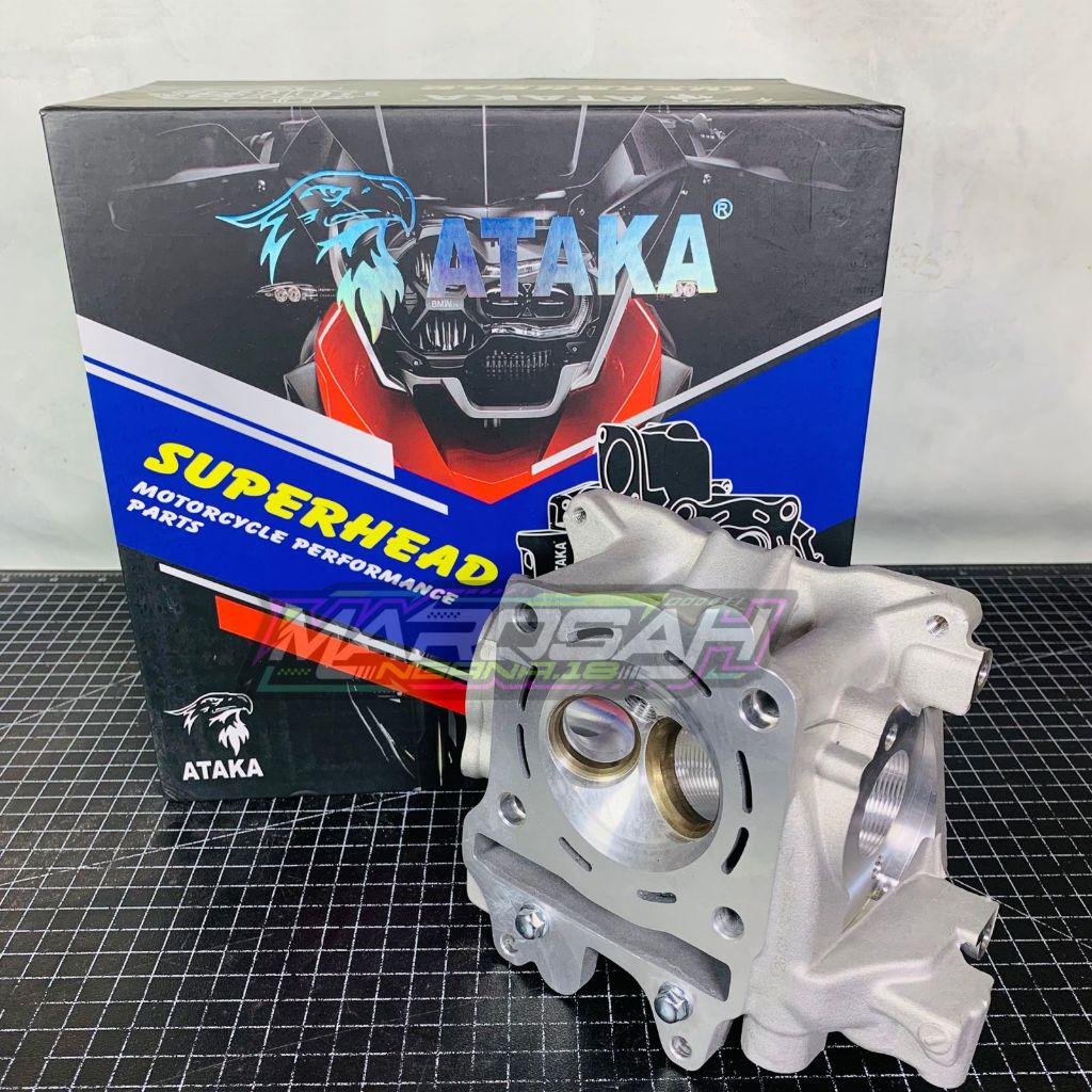 HEAD VARIO 125 VARIO 150 26 31 ATAKA RACING BLOK HEAD NON KLEP SUDAH PORTING CNC MARQSAHNGANA18