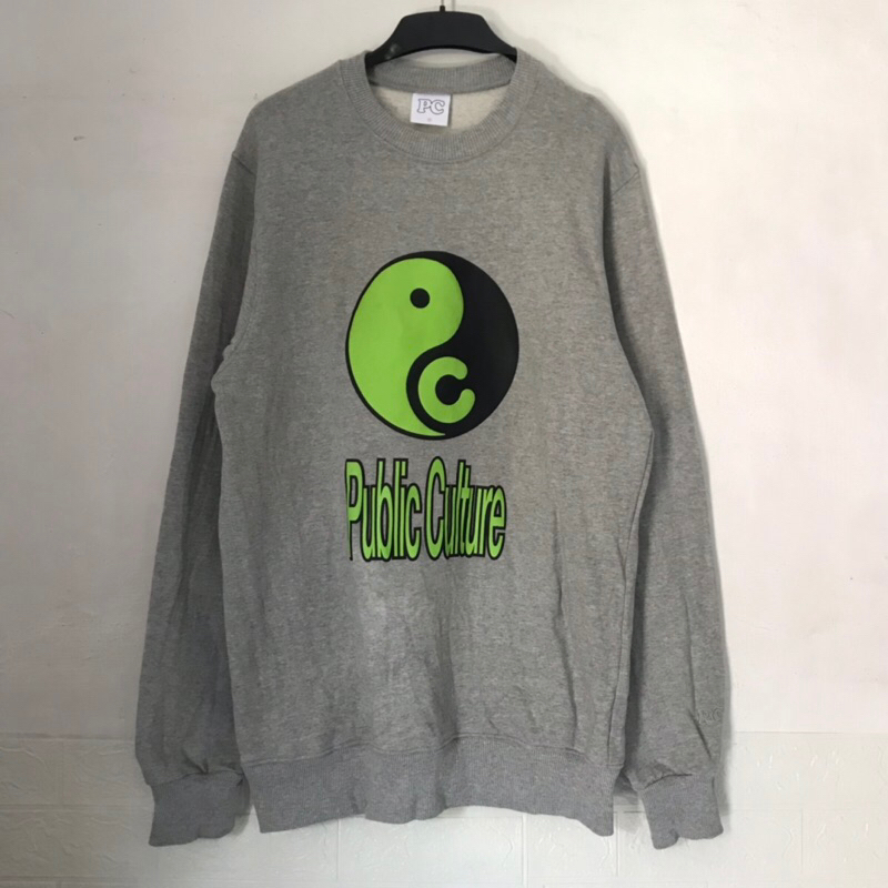 Crewneck Grey Public Culture