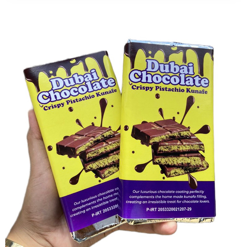 

COKLAT DUBAI CRISPY PISTACHIO KUNAFE KODE 01YN