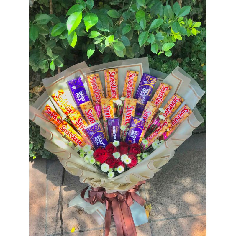 

VALENTINE bucket valentine, bucket coklat, bucket silverqueen