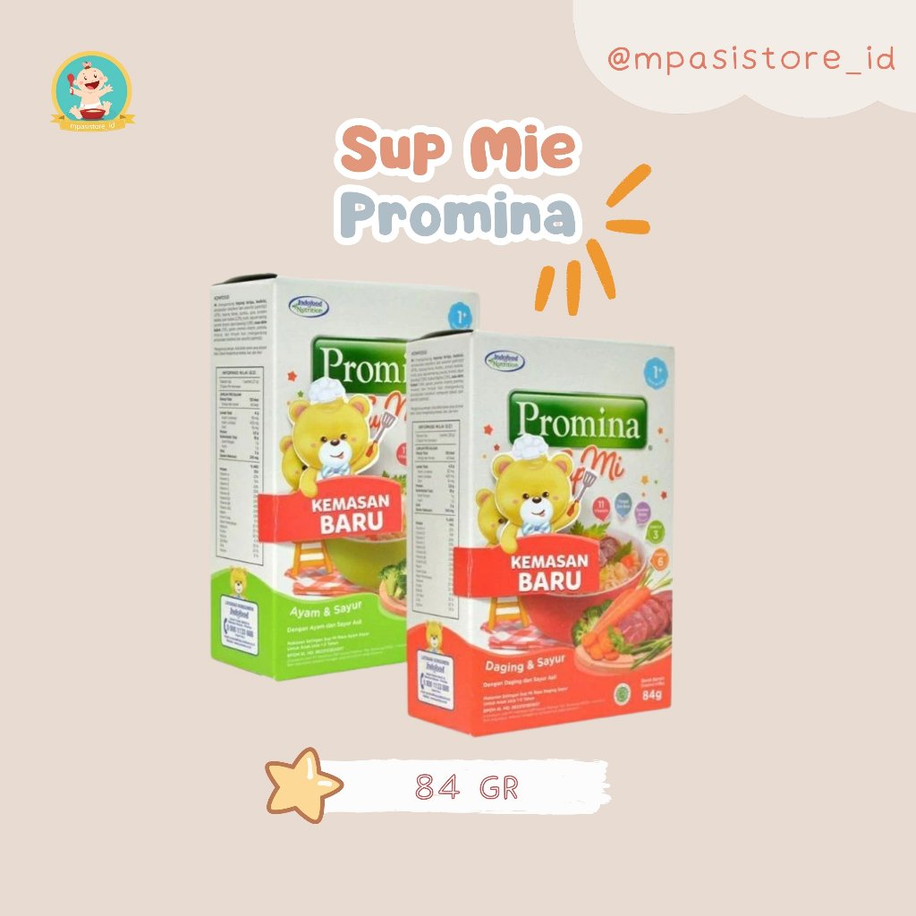 Promina Sup Mie Untuk Bayi 1 Tahun Ke Atas