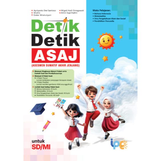 Buku Detik-Detik ASAJ (Asesmen Sumatif Akhir Jenjang) Dan Kunci Jawaban untuk SD/MI untuk SD/MI Inta