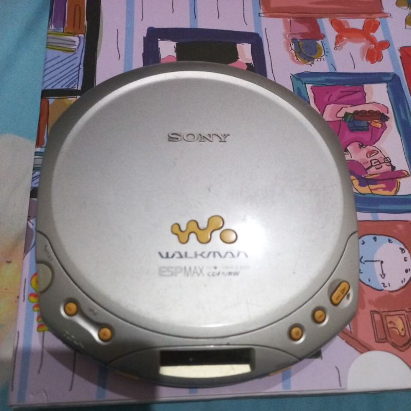 discman sony D330 + charger cd player