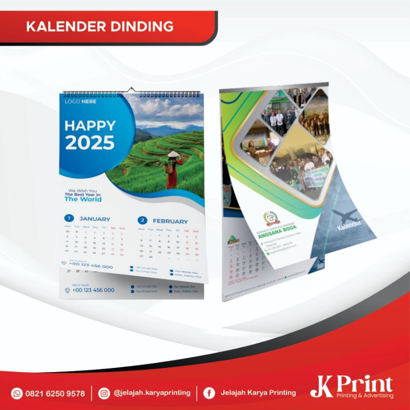 

JK Print - Cetak Kalender Custom termurah desain Full Colour >6 hal