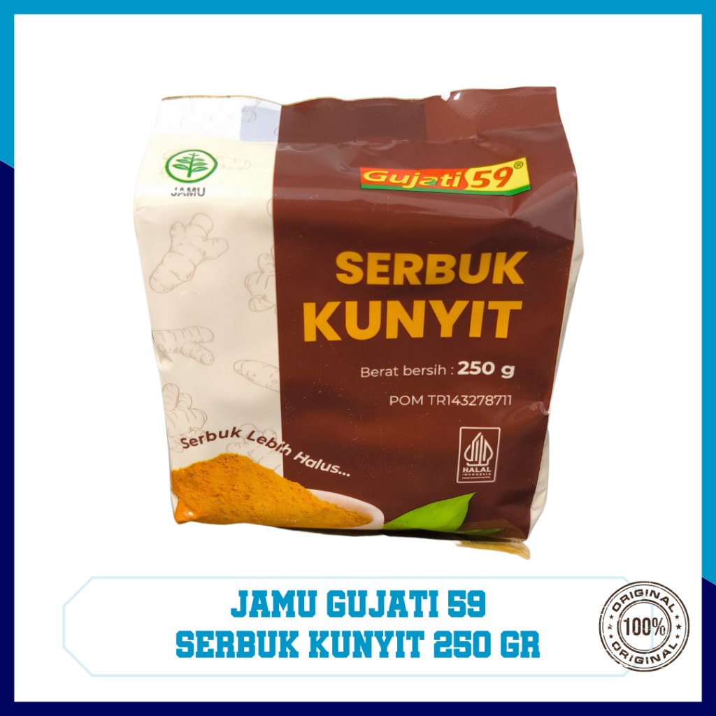 

GUJATI KUNIR KEMASAN 250 GR