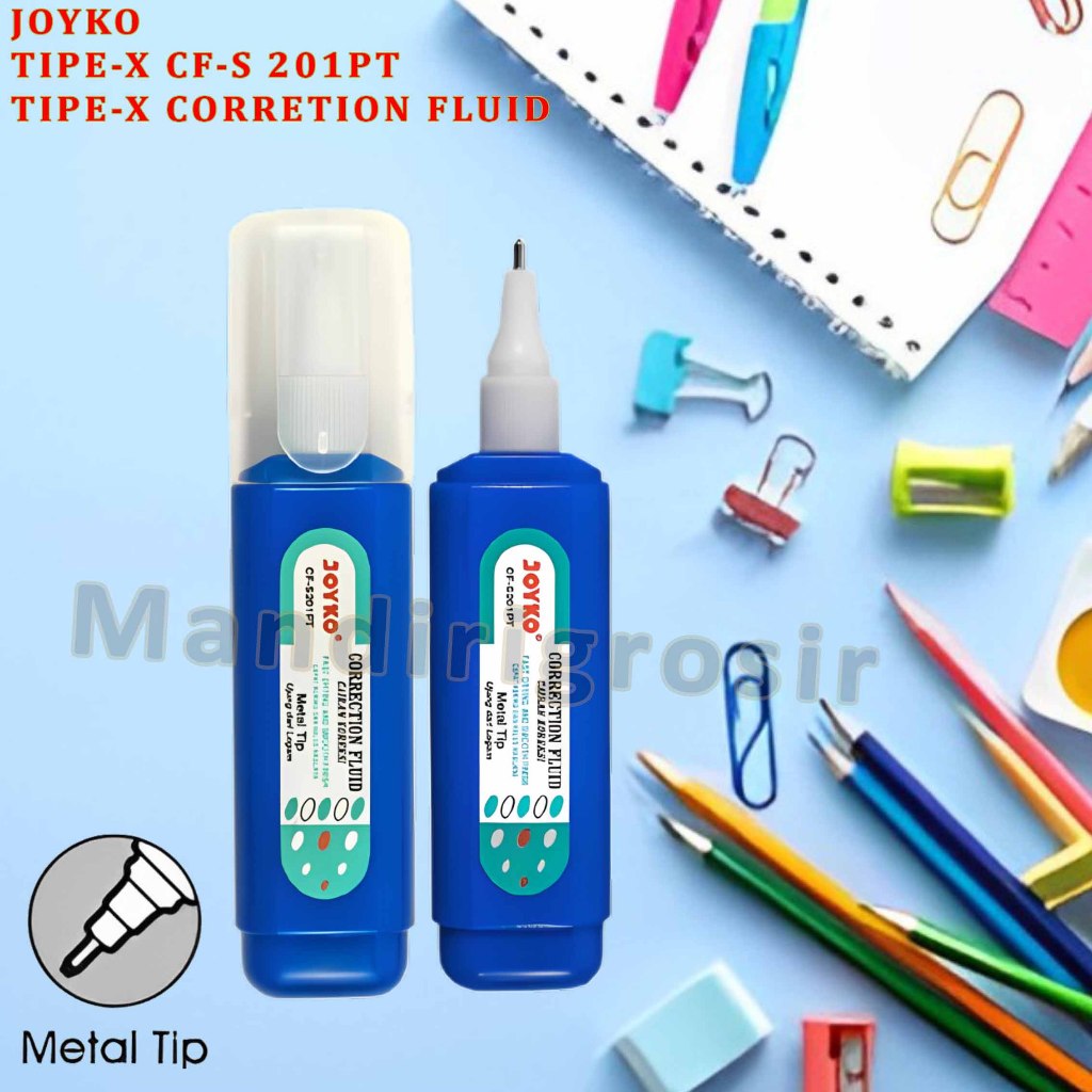 

Tipe-X Correction Fluid * Joyko * Tipe-x Penghapus * CF-S 201PT
