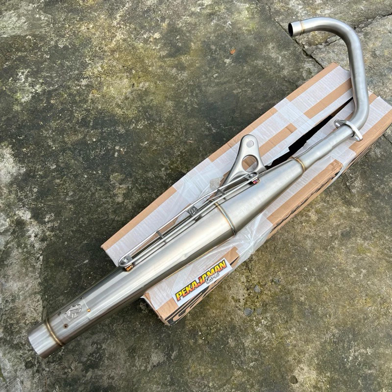 Knalpot CB GL  GL100 125J 125P Standar Racing Pekajaman Muffler