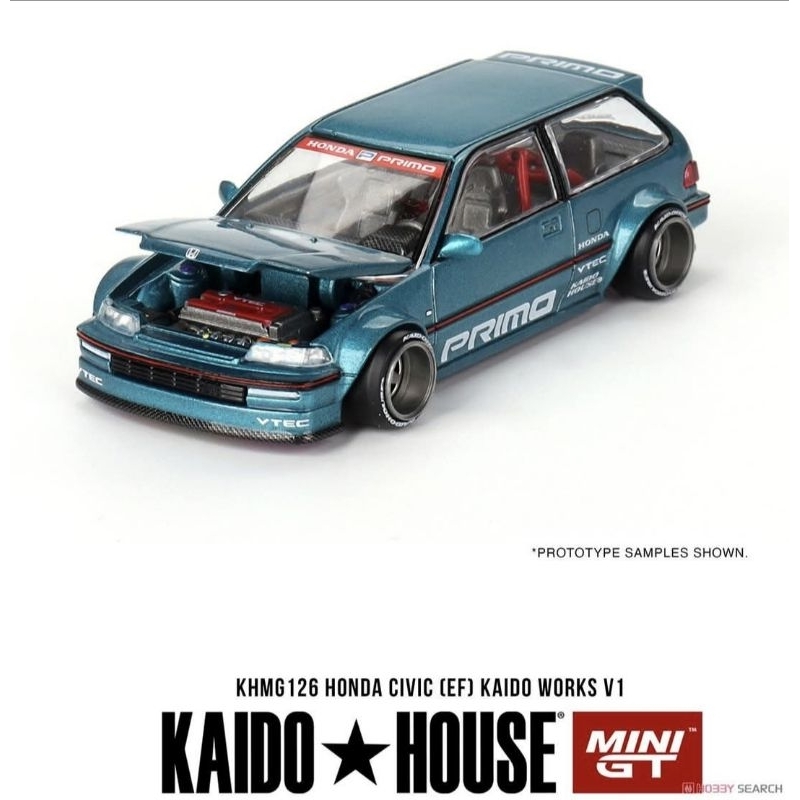 Mini GT Kaido House Civic EF