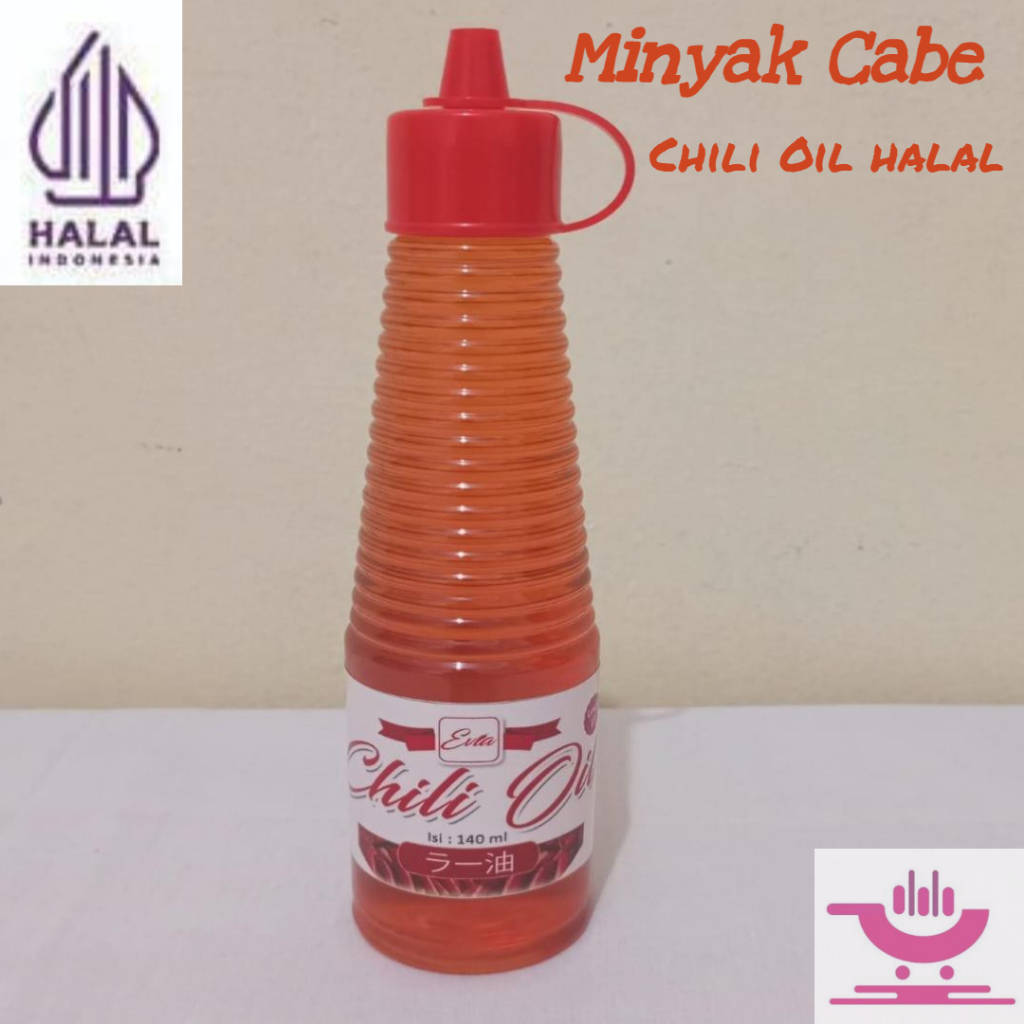 

Minyak Cabe Chili Oil Halal Spesial Pedas Original Praktis EVIA