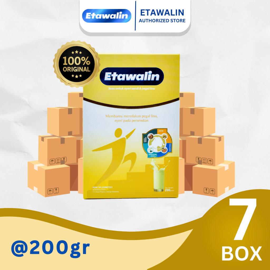 

Etawalin Susu Etawa Nyeri Sendi Asam Urat Original 7 Box