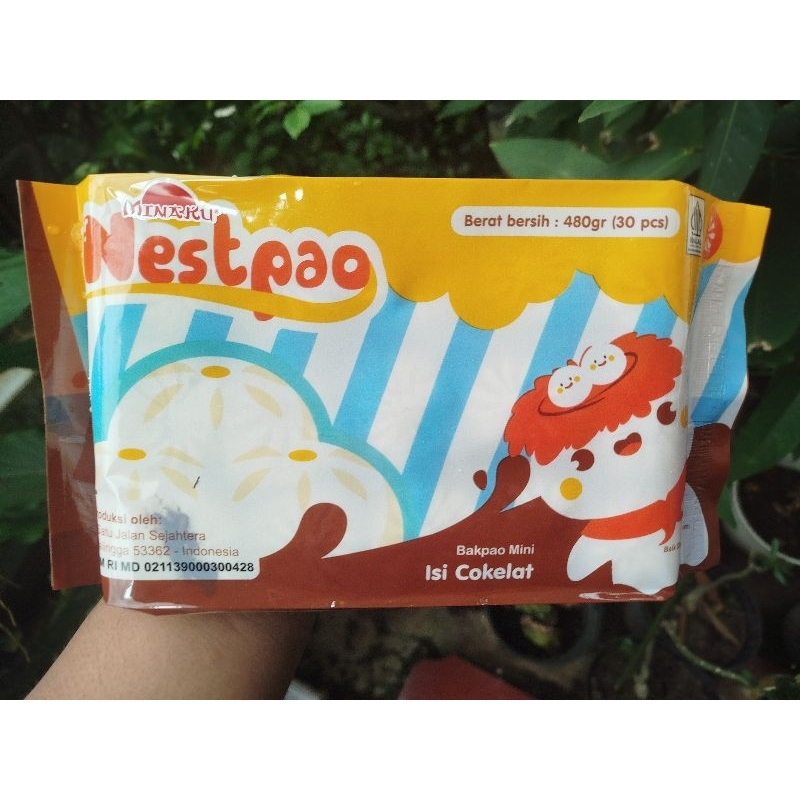 

Nestpao Bakpao Mini Coklat (Isi 30pcs) Kemasan 480gram