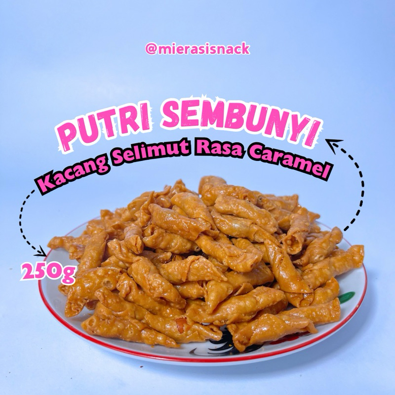 

Kacang Sembunyi 250gram | Putri sembunyi Kacang molen | snack kiloan | makanan ringan | cemilan enak