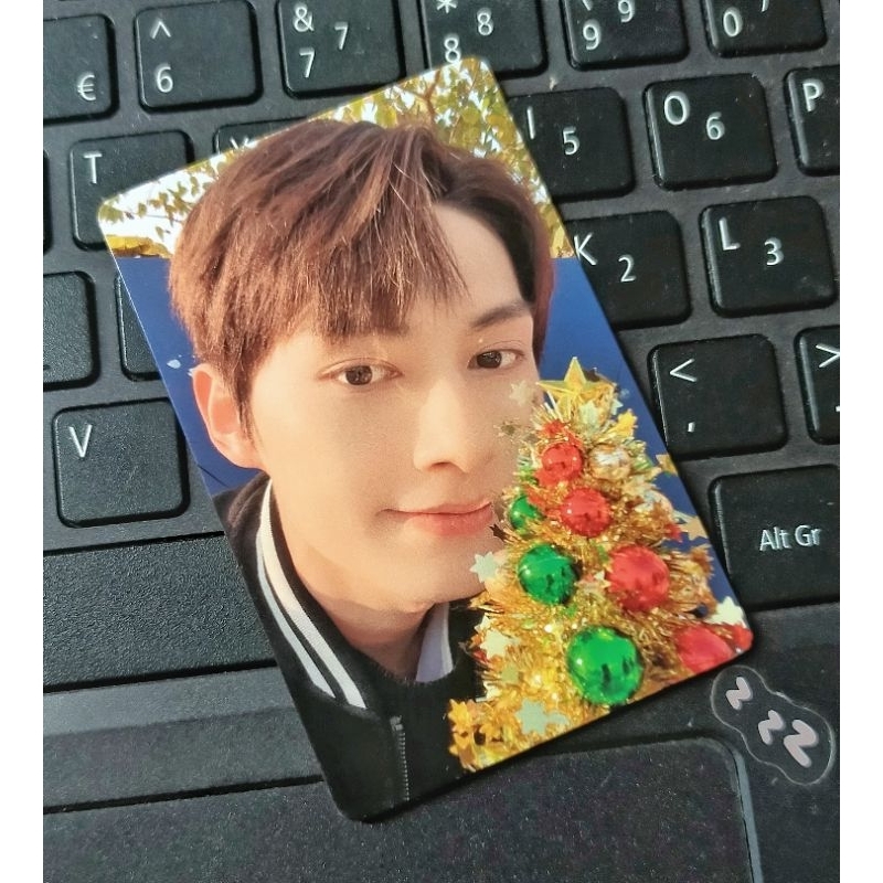 jun photocard pc yzy yizhiyu f attacca jun natal christmas