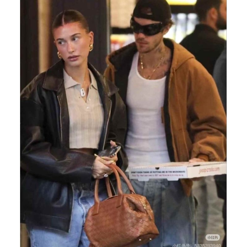 Tas Anyaman Handle Bag Premium