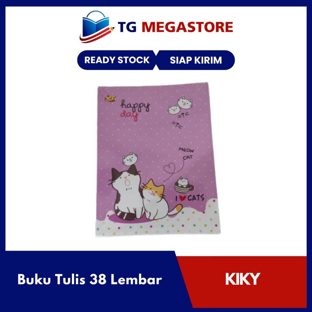 

Buku Tulis Kiky 38 Lembar