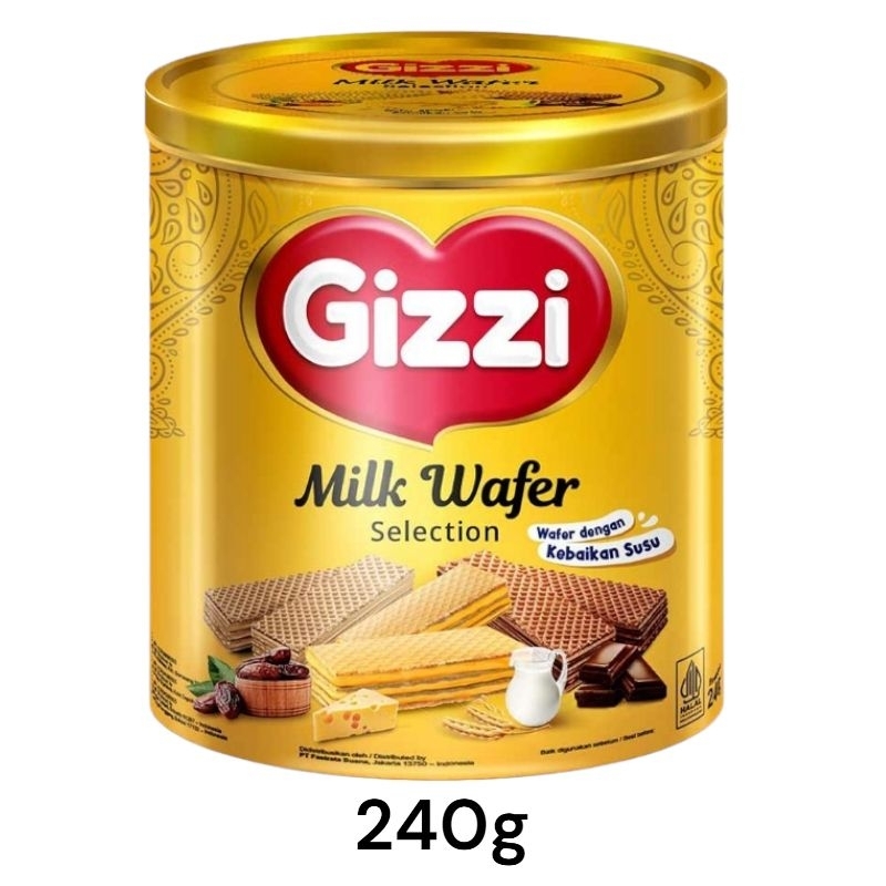 

gizzi wafer kemasan kaleng 240g