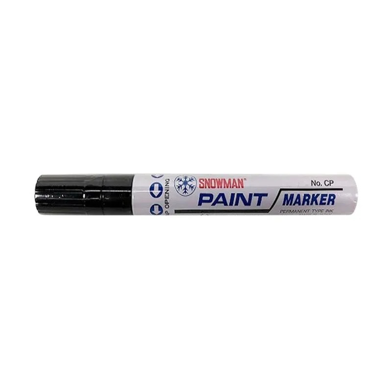 

SNOWMAN SPIDOL PAINT MARKER HITAM - 100% ORI - TOKO BUKU URANUS NGAGEL SURABAYA
