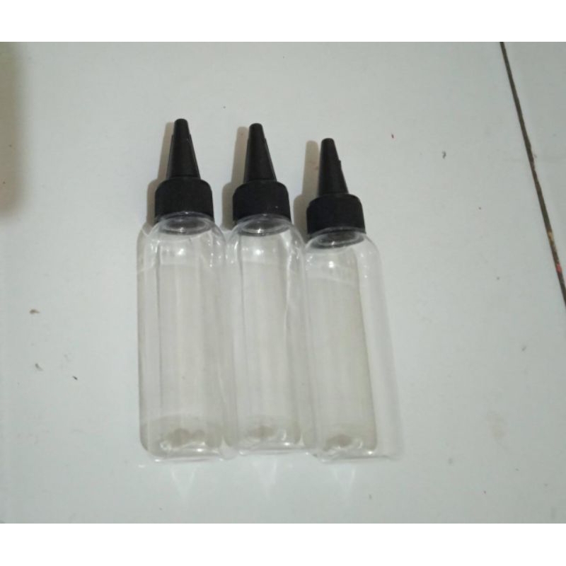 Botol tie dye botol lancip 100ml per pcs