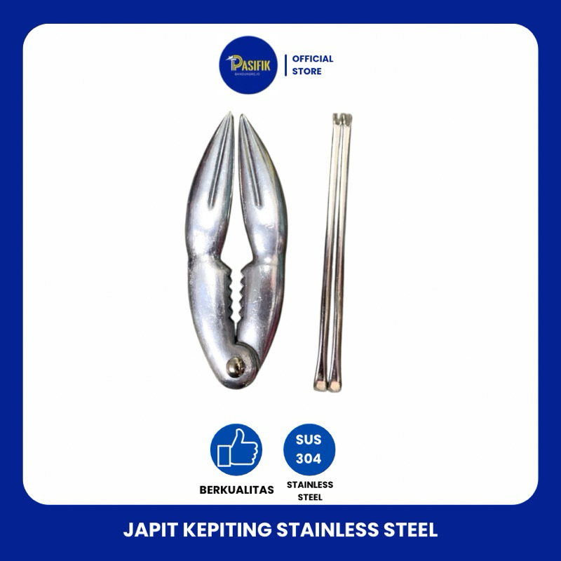 

JAPIT KEPITING STAINLESS STEEL / SEAFOOD CRACKER