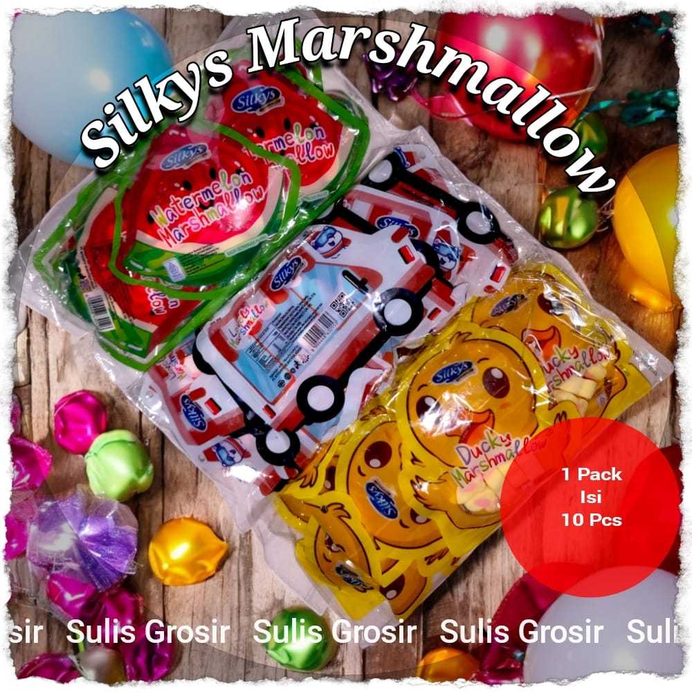 

Silkys Marsmallow karakter Hadiah Parcel Ulang Tahun