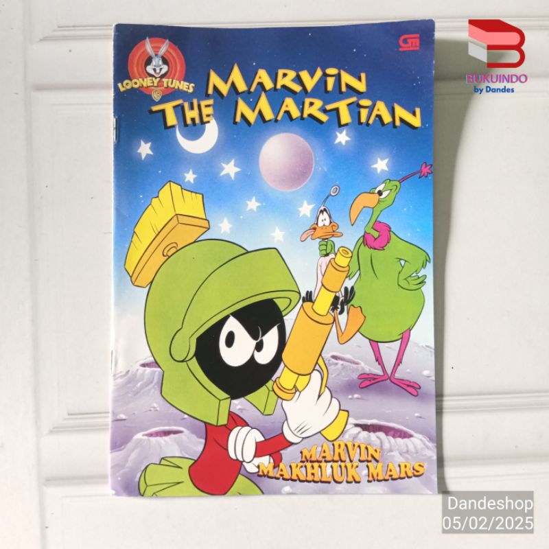 Looney Tunes Marvin The Martian (Marvin Makhluk Mars) - Buku Cerita Anak Bergambar