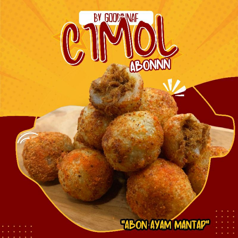 

Cimol ABON AYAM Anti meledak ISI 17 PCS