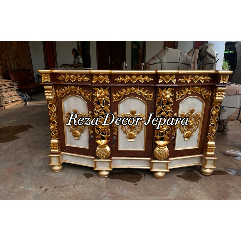 buffet ukir / buffet shima / buffet ukir jati