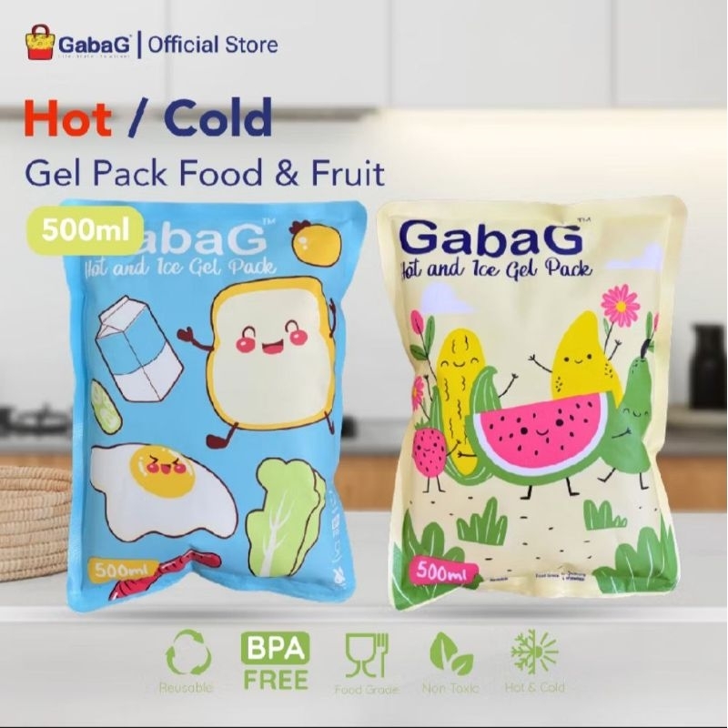 Gabag Ice Gel 200 500 gram, Gabag Hot / Ice gel