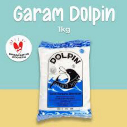 

GARAM DOLPIN 500GR - PER DUS ( ISI 24PCS ) GOJEK GRAB