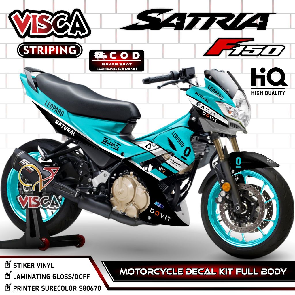 Decal Satria FU Barong Full Body - Stiker Satria FU Barong Full Body - Dekal Satria FU Barong Full B