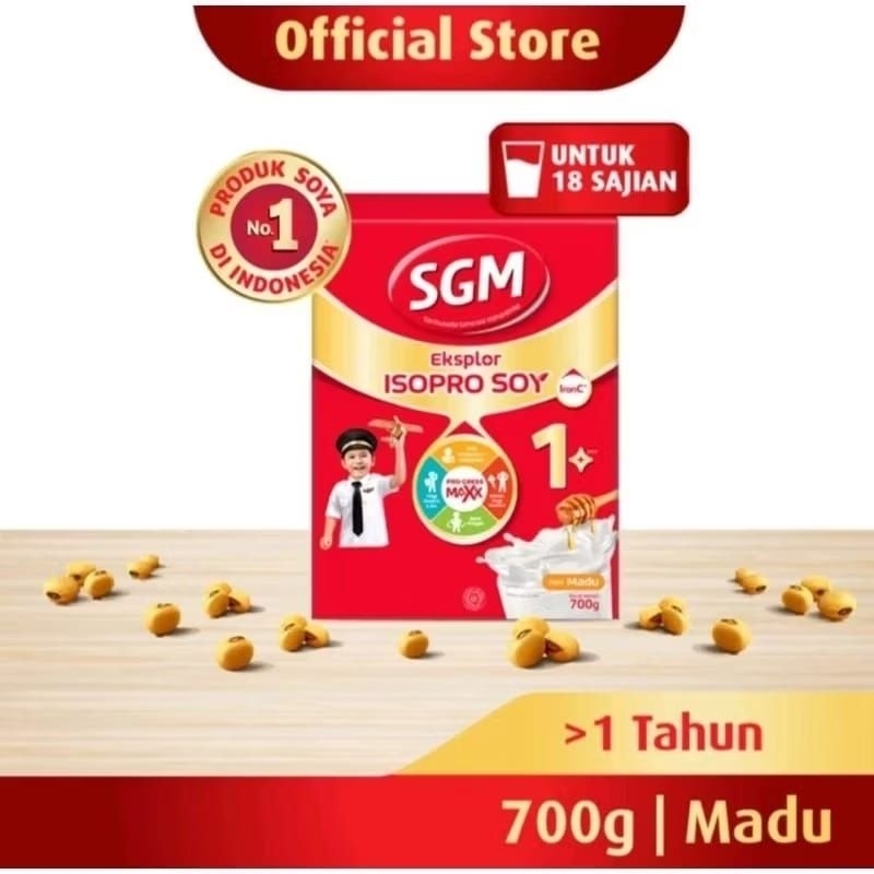 

Kimsinar - SGM Eksplor Soya 1+ madu 700gr