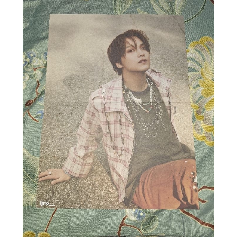 FOLDED POSTER NCT DREAM MARK HAECHAN RENJUN HOT SAUCE HELLO FUTURE