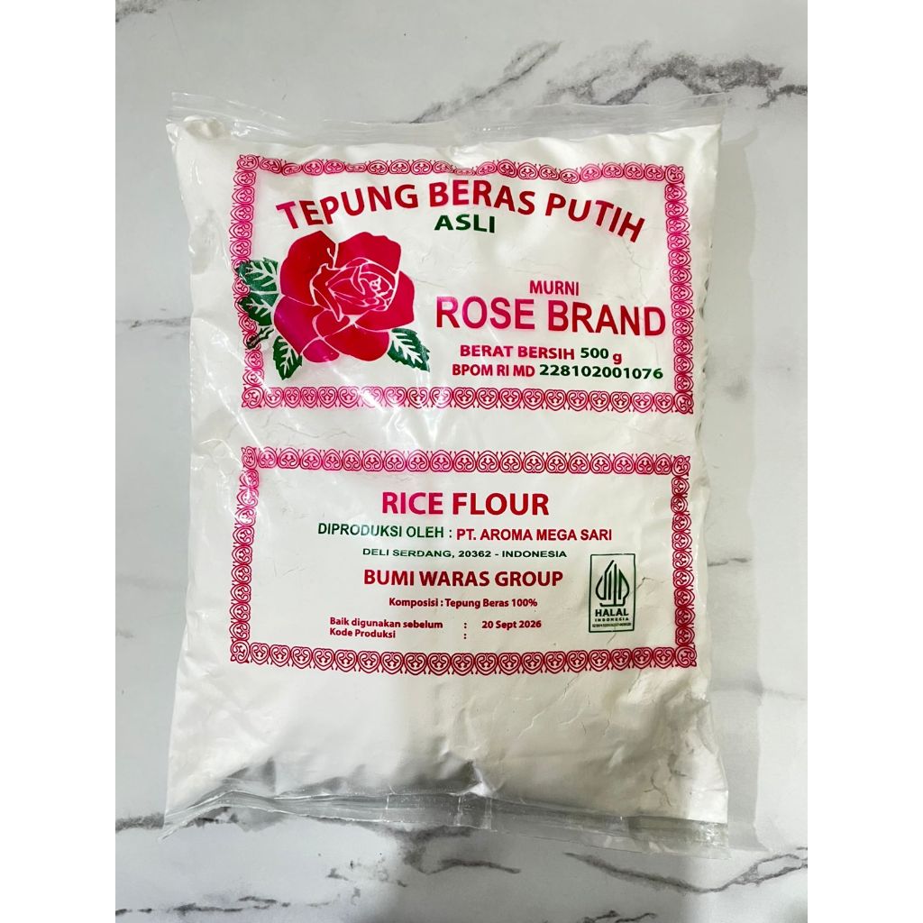 

Rose Brand Tepung Beras 500gr