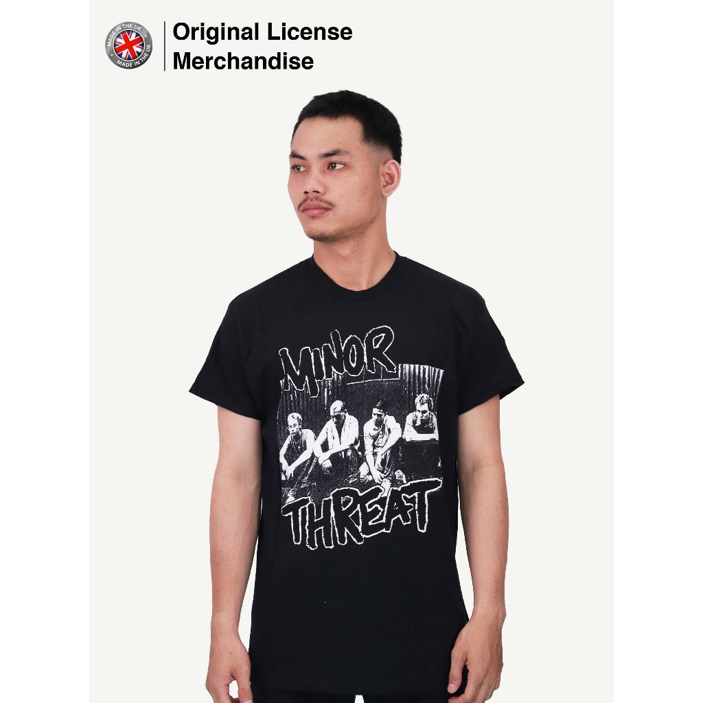 MINOR THREAT Xerox Kaos Band Musik Hardcore Punk Offical PHD Licensed