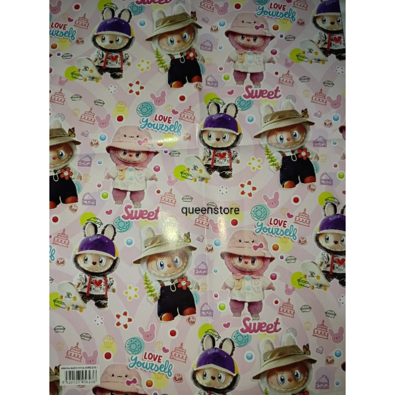

KERTAS KADO LABUBU