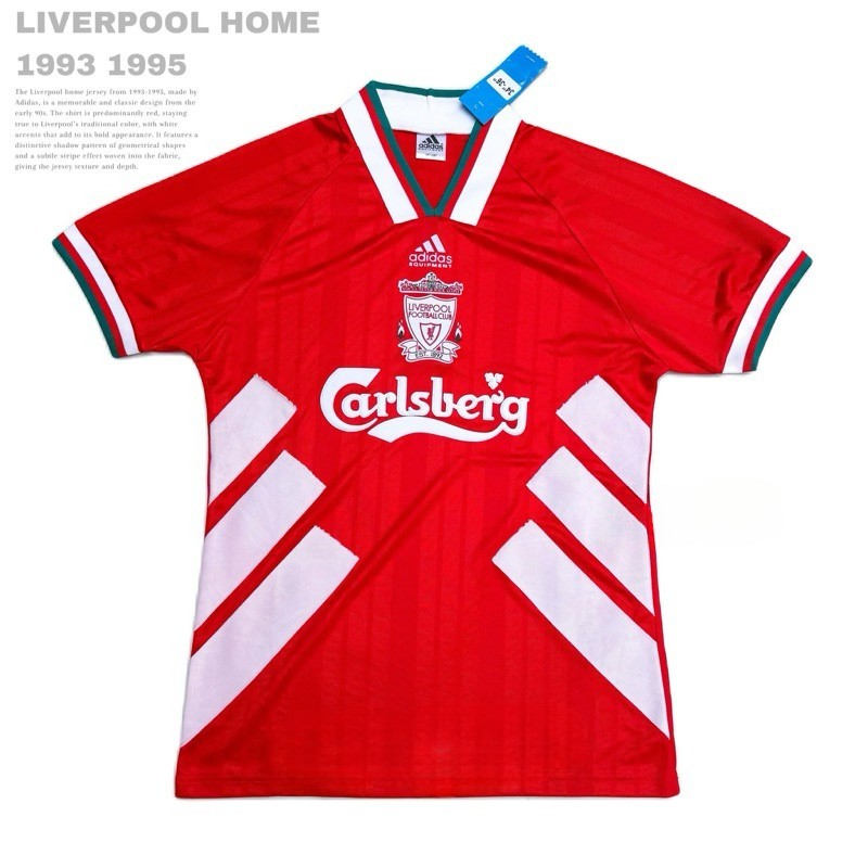 JERSEY RETRO LIVERPOOL HOME 1993/1995 - GRADE ORI TOP