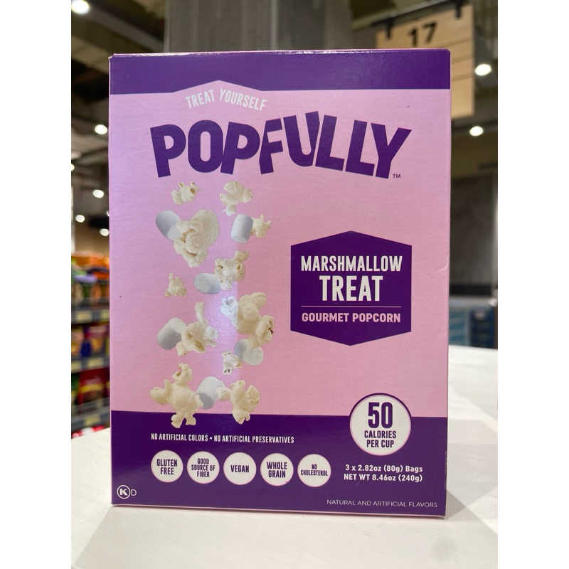 

popfully popcorn marsmallow treat 240gr
