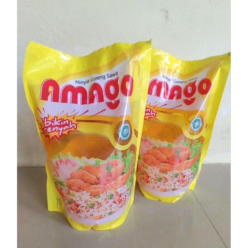 

minyak goreng Amago 2 liter pouch