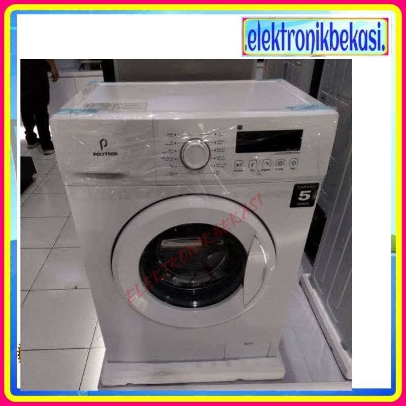 MESIN CUCI POLYTRON PFL 7051 / MESIN CUCI POLYTRON FRONT LOADING  7KG / POLYTRON MESIN CUCI FRONT LO